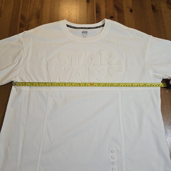Women's Star Wars Logo Stormtrooper Inspired White Graphic T-Shirt Size - Picture 7 of 8
